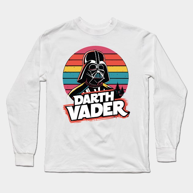 funny darth vader wondering Long Sleeve T-Shirt by whatyouareisbeautiful